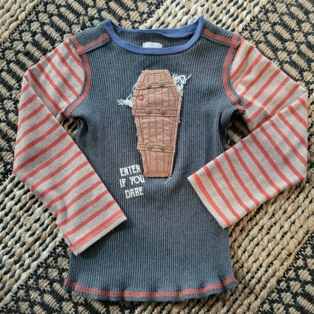 Mud Pie Halloween Shirt Size Large 4T-5T